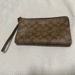 TWO Coach wristlets *authentic*